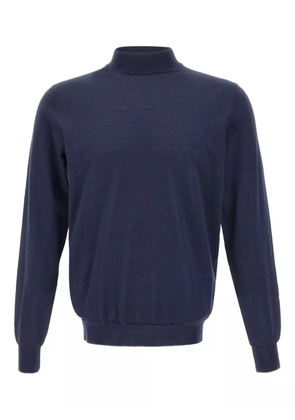 Filippo De Laurentiis high-neck sweater - Blue