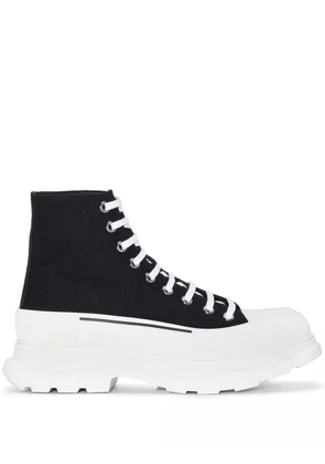 Alexander McQueen Tread Slick high-top sneakers - Black