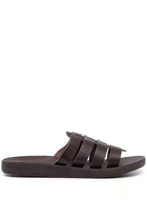 Ancient Greek Sandals Apollonas leather sandals - Brown