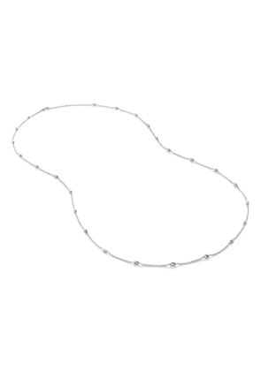 Monica Vinader Orbit silver station necklace