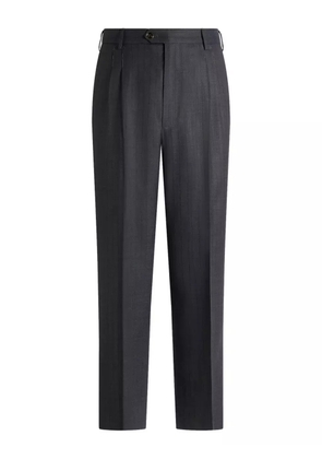 ETRO jacquard trousers - Grey