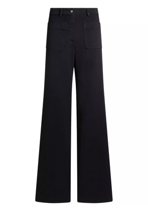 ETRO wide-leg trousers - Blue