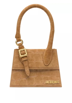 Jacquemus Le Chiquito Moyen Boucle tote bag - Neutrals