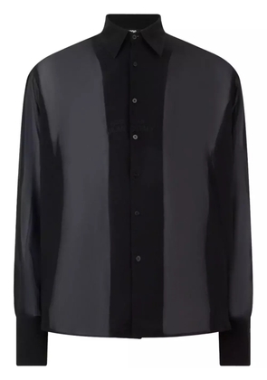 GCDS georgette shirt - Black