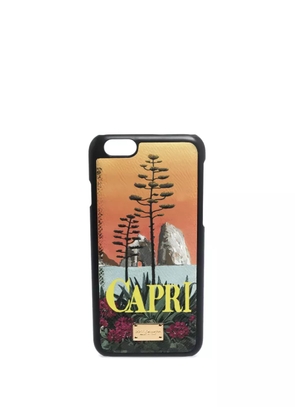 Dolce & Gabbana Pre-Owned Capri iPhone 6 case - Orange
