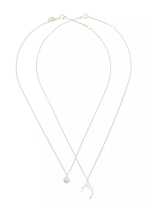 Wouters & Hendrix Signature duo necklace - Silver