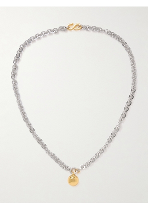 Laura Lombardi - Campana Rhodium- And Gold-plated Necklace - Multi - One size
