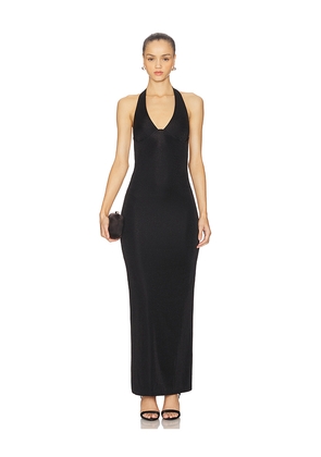 superdown Paris Maxi Dress in Black. Size XS. Also in L, M, S, XL, XXS.