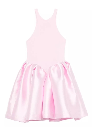 Marques'Almeida flared mini dress - Pink