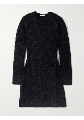 Ferragamo - Jacquard-knit Bouclé Mini Dress - Black - x small,small,medium,large