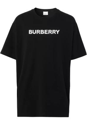 Burberry logo-print cotton T-shirt - Black