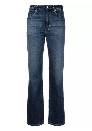 Kenzo mid-rise straight jeans - Blue