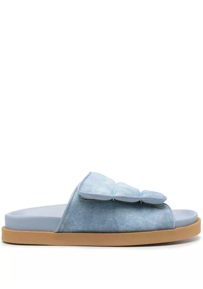 GIABORGHINI Gia 3 touch-strap sandals - Blue