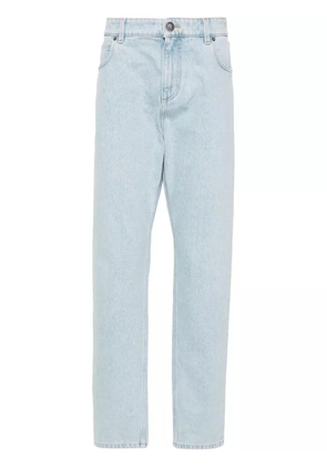 Balmain mid-rise straight jeans - Blue