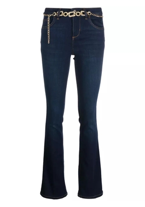 LIU JO belted flared jeans - Blue
