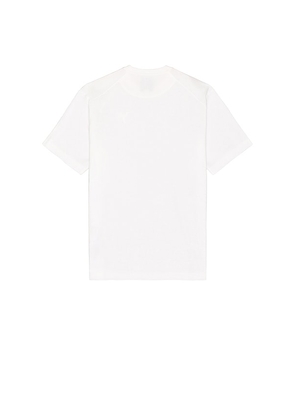 Y-3 Chest Logo Tee in White. Size S. Also in L.
