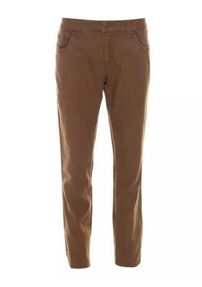 Roberto Cavalli Vintage 2005 cotton trousers - Brown