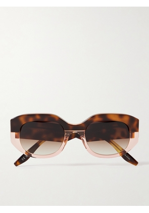 Barton Perreira - Sueno Round-frame Tortoiseshell Acetate Sunglasses - One size