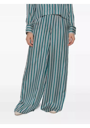Max Mara Ladino striped trousers - Green