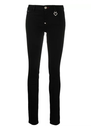 Philipp Plein TM mid-rise skinny jeans - Black