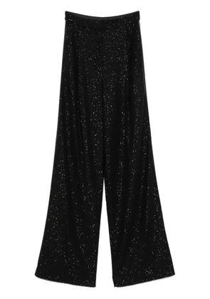 Max Mara sequinned trousers - Black