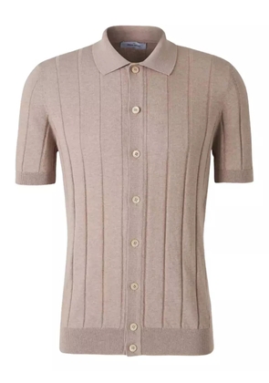Gran Sasso cotton polo shirt - Neutrals