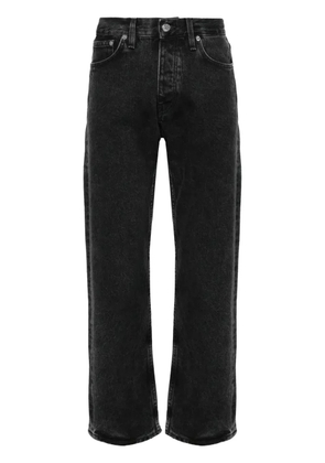 Sunflower mid-rise straight-leg jeans - Black