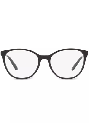 Dolce & Gabbana Eyewear logo-plaque glasses - Black