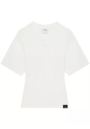 Courrèges appliqué T-shirt - White