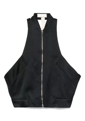 LITKOVSKA halterneck vest - Black