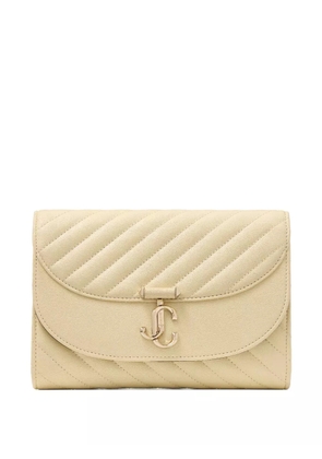 Jimmy Choo Curve clutch bag - Yellow