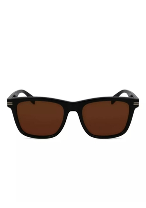 Lacoste logo-print sunglasses - Black