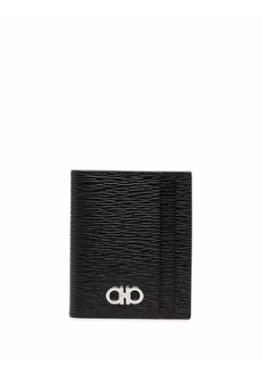 Ferragamo Gancini leather cardholder - Black