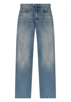 R13 wide-leg distressed jeans - Blue