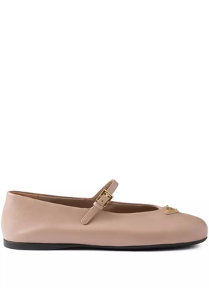 Prada leather ballet flats - Pink