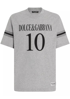 Dolce & Gabbana logo-print T-shirt - Grey