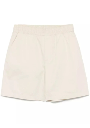 Axel Arigato Stitch Embroidered shorts - Neutrals