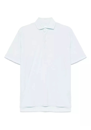 Doppiaa terry-cloth polo shirt - Blue