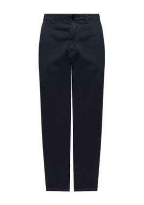 Stone Island Compass-patch cotton trousers - Blue