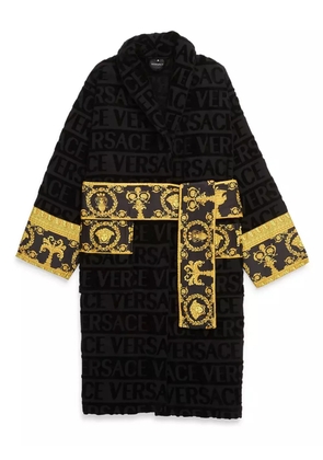 Versace I Love Baroque bathrobe - Black