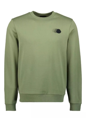 Moncler logo-patch sweatshirt - Green