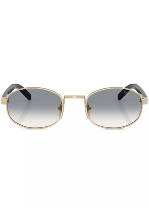 Prada Eyewear oval-frame sunglasses - Gold