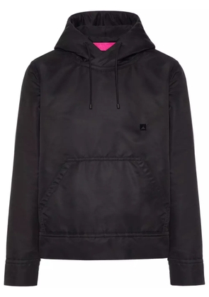 Valentino Garavani stud-detail padded hoodie - Black