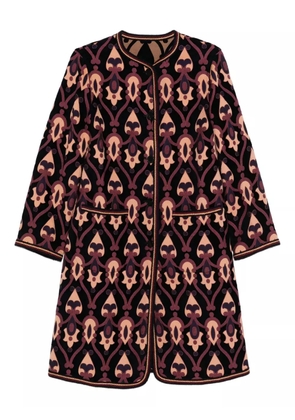 ETRO paisley-pattern reversible coat - Blue