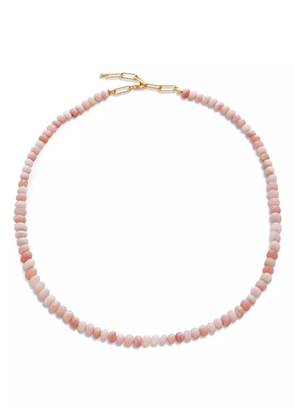 Monica Vinader Love beaded opal necklace - Pink