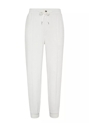 Brunello Cucinelli drawstring track pants - Neutrals