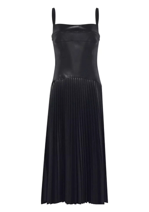Proenza Schouler White Label pleated dropped waist dress - Black