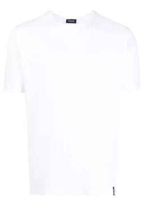 Drumohr round neck short-sleeved T-shirt - White
