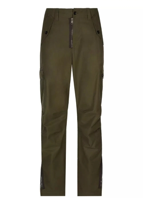 Dolce & Gabbana flared cargo trousers - Green