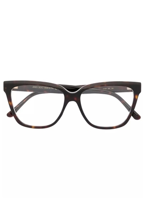 Jimmy Choo Eyewear square-frame glasses - Brown